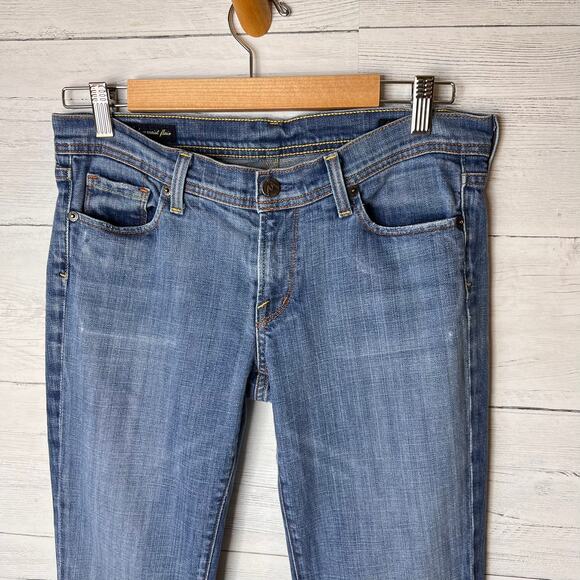 Citizens of Humanity Jeans Womens Size 30 Ingrid #001 Low Waist Flair Boot Cut - Picture 6 of 16